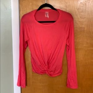 CALIA pink long sleeved top